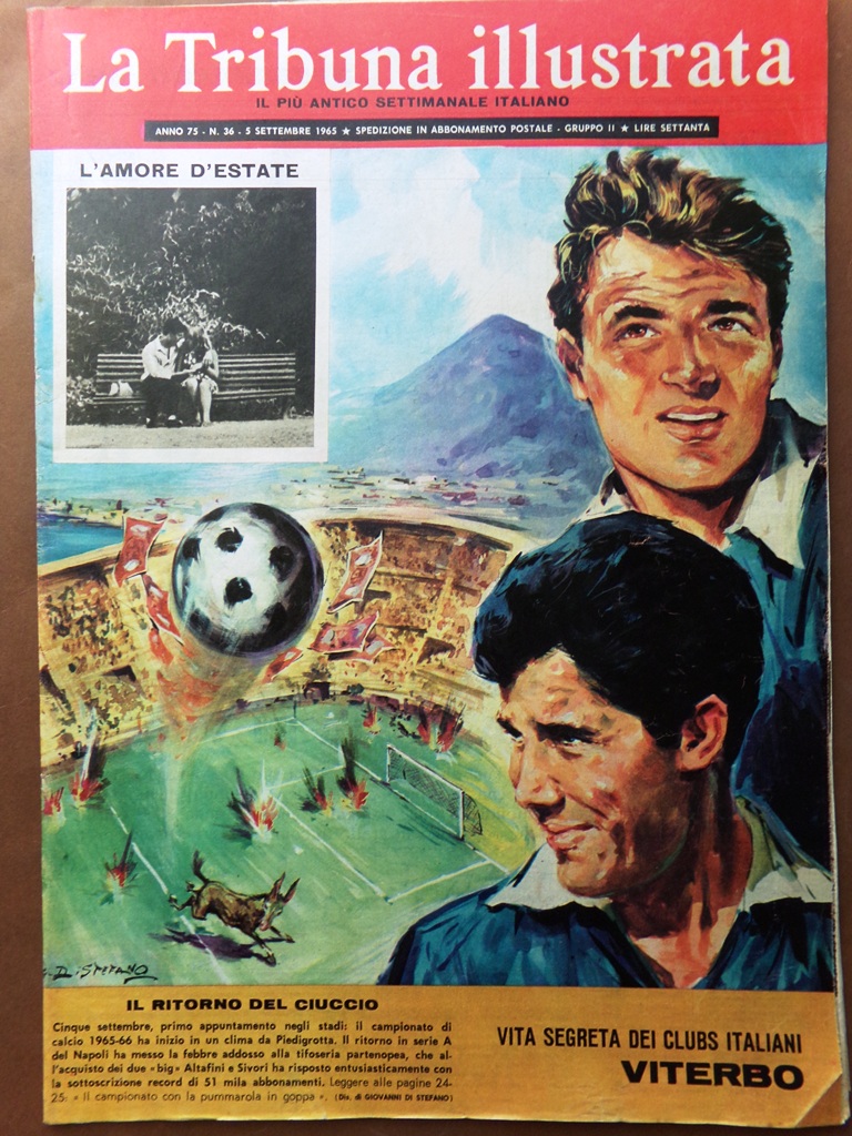 La Tribuna Illustrata 5 Settembre 1965 Napoli Grace Metalious Borgo …