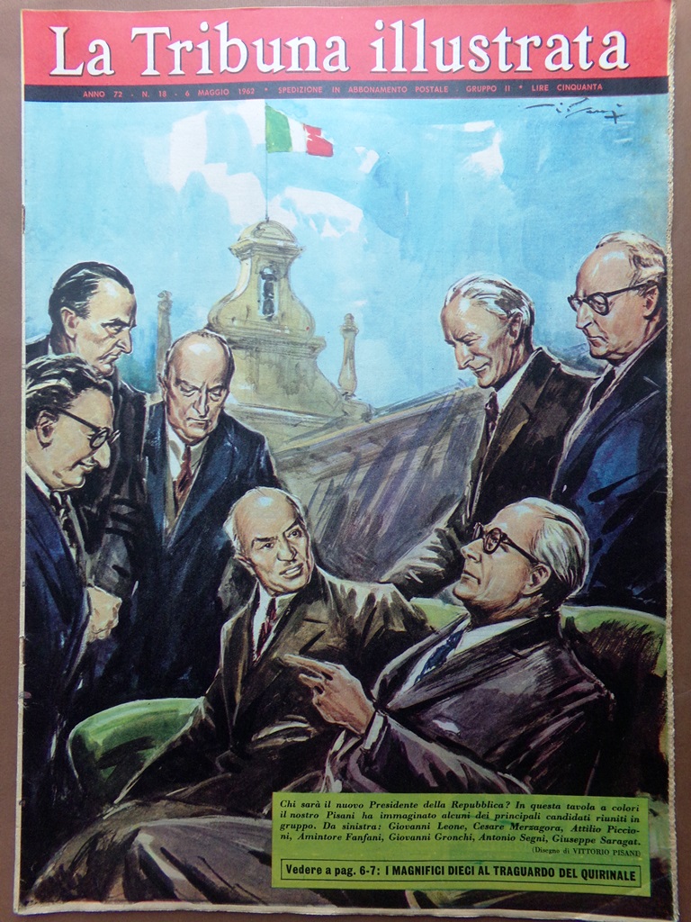 La Tribuna Illustrata 6 Maggio 1962 Alcatraz Wood Armstrong Porres …