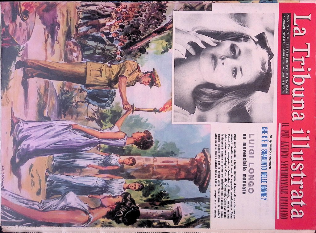 La Tribuna Illustrata 6 Settembre 1964 funerali Togliatti Atlantic City …