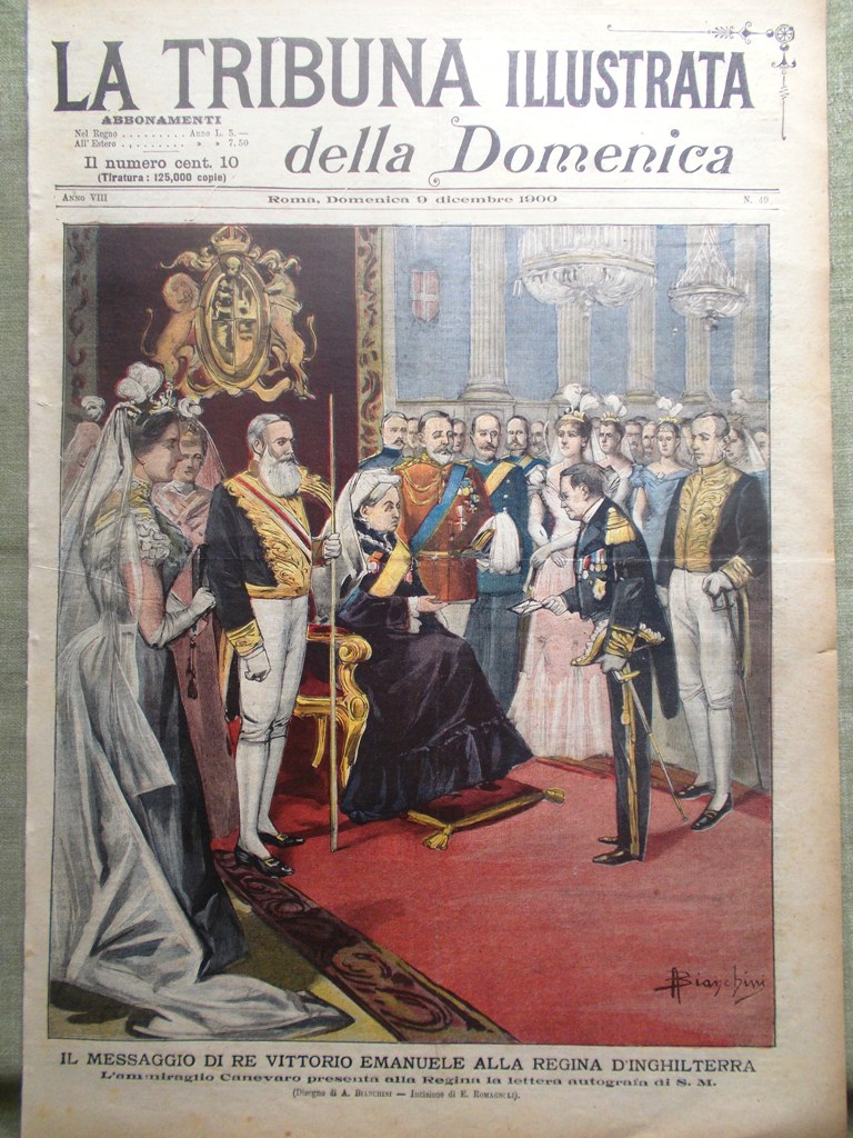 La Tribuna Illustrata 9 Dicembre 1900 Inondazione Roma Piena del …