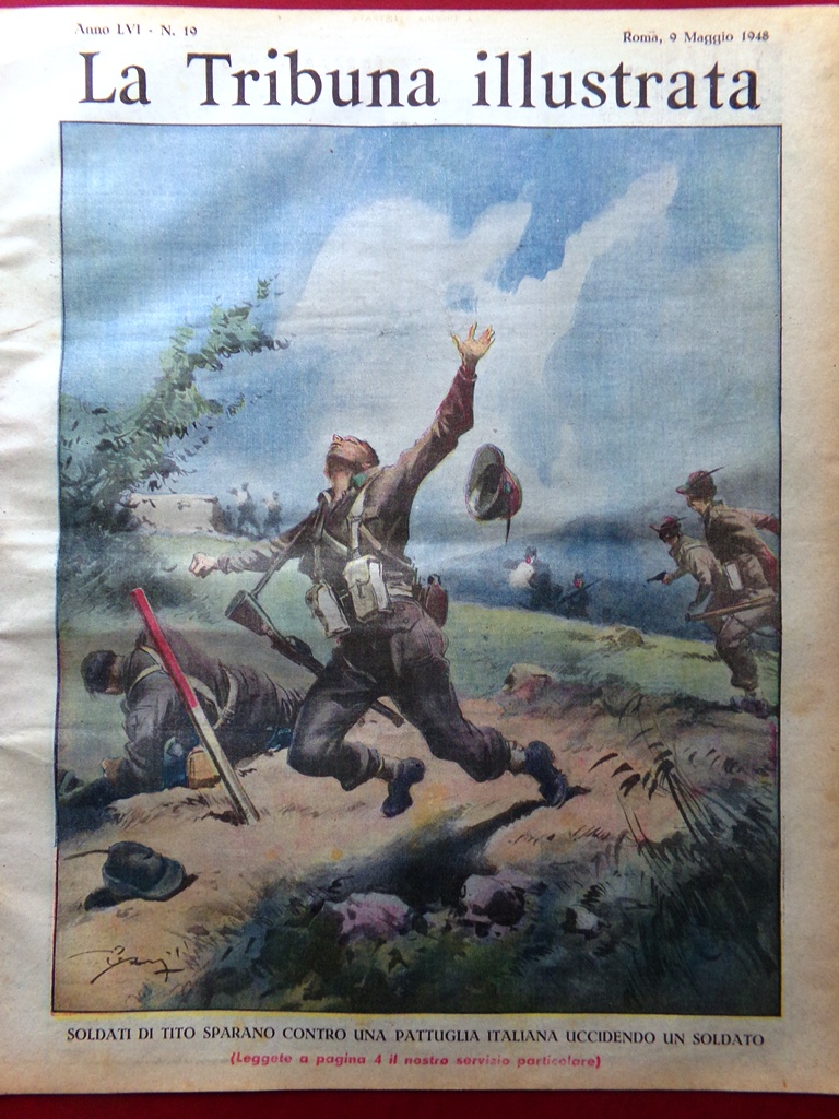 La Tribuna Illustrata 9 Maggio 1948 Tito Pauker Bartali Durbin …