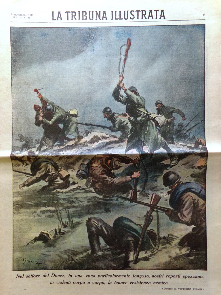 La Tribuna Illustrata 9 Novembre 1941 WW2 Religione in Russia …