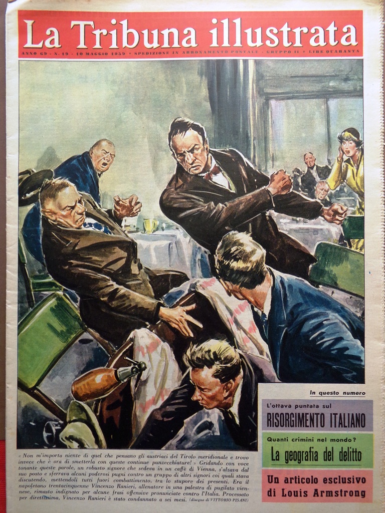 La Tribuna Italia Illustrata 10 Maggio 1959 Liedholm Armstrong Via …
