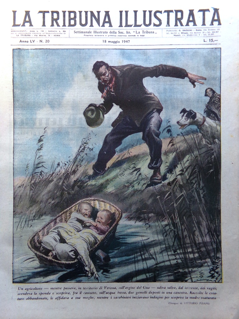 La Tribuna Italia Illustrata 18 Maggio 1947 Antartide Terra Hostess …