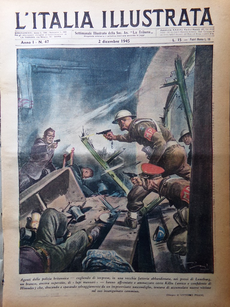 La Tribuna Italia Illustrata 2 Dicembre 1945 Era Atomica Uranio …