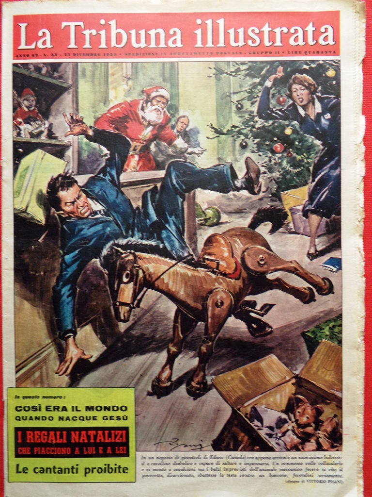 La Tribuna Italia Illustrata 27 Dicembre 1959 Edith Piaf Gesù …