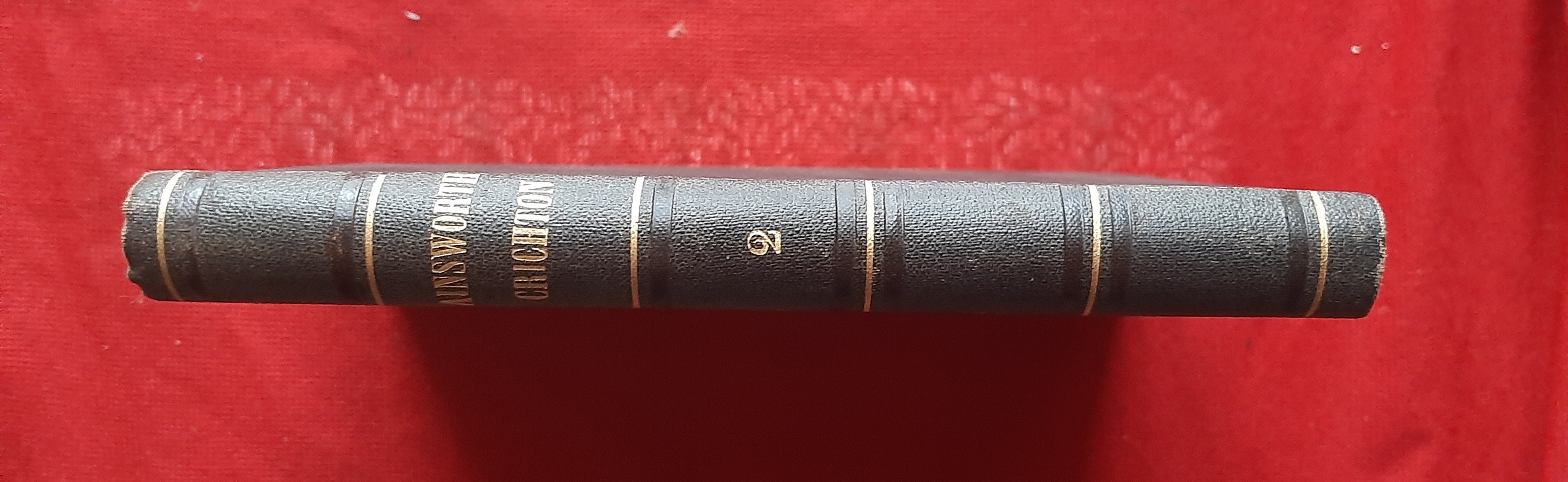 Libro Antico Originale del 1869 di William Harrison Ainsworth Crichton …