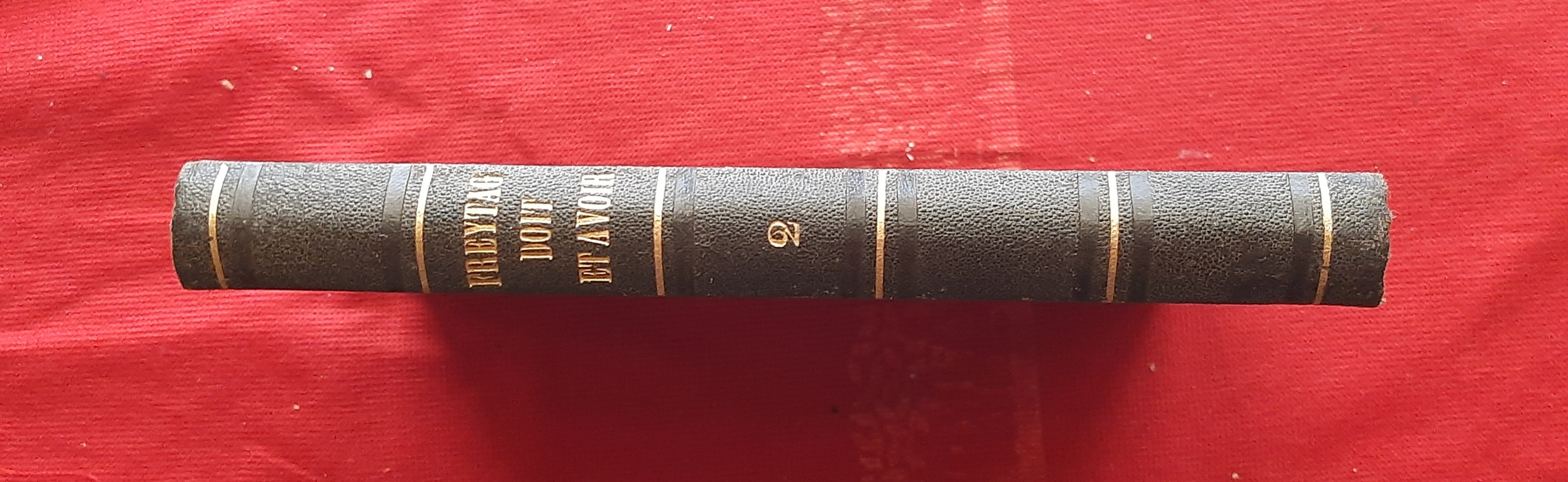 Libro Antico Originale del 1873 di Gustave Freytag Doit et …