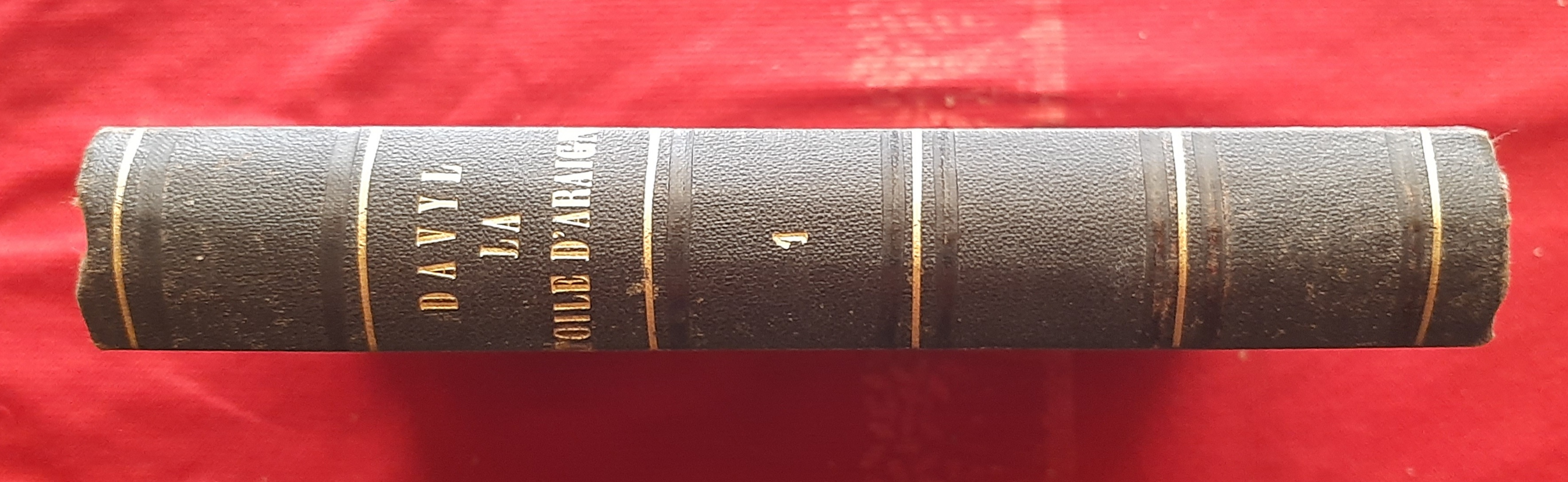 Libro Antico Originale del 1881 di Louis Davyl La Toile …