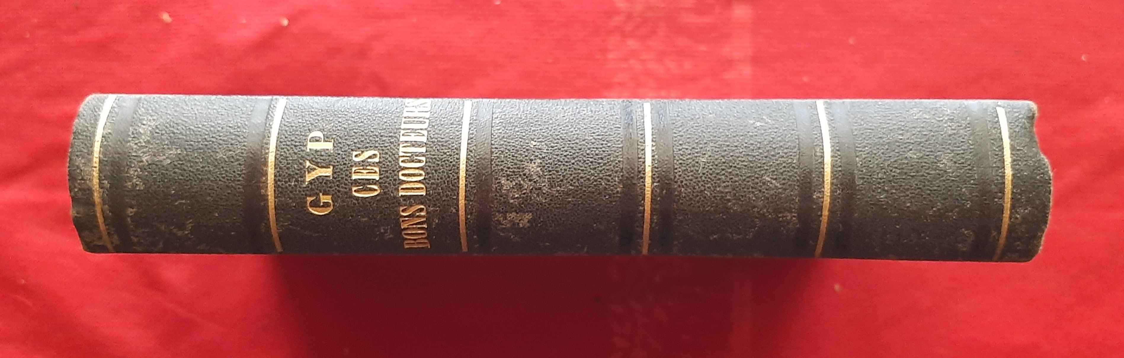 Libro Antico Originale del 1884 di Gyp Ces Bon Docteurs …