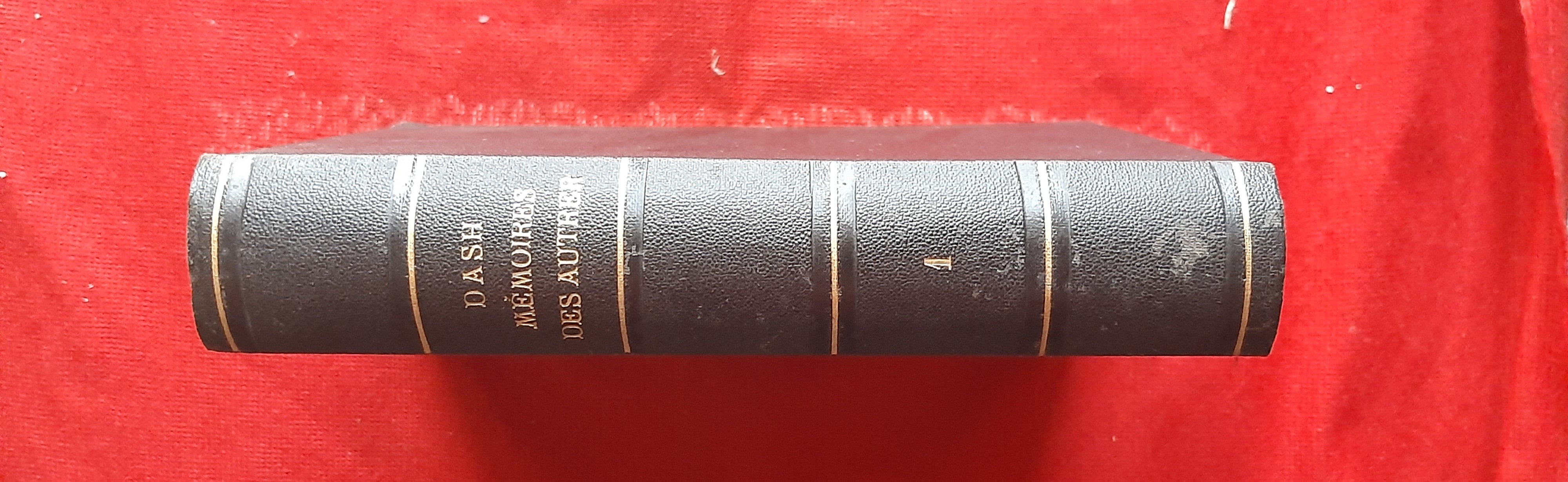 Libro Antico Originale del 1895 di Comtesse Dash Memoires des …