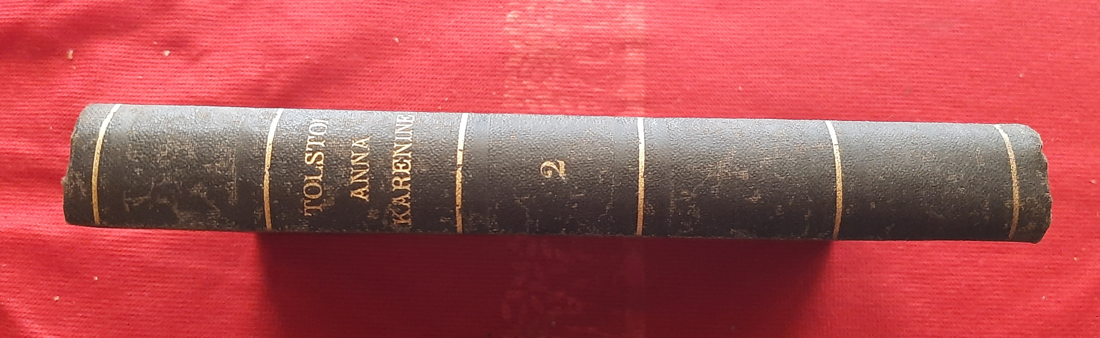 Libro Antico Originale del 1896 di Lev Tolstoj Anna Karenine …