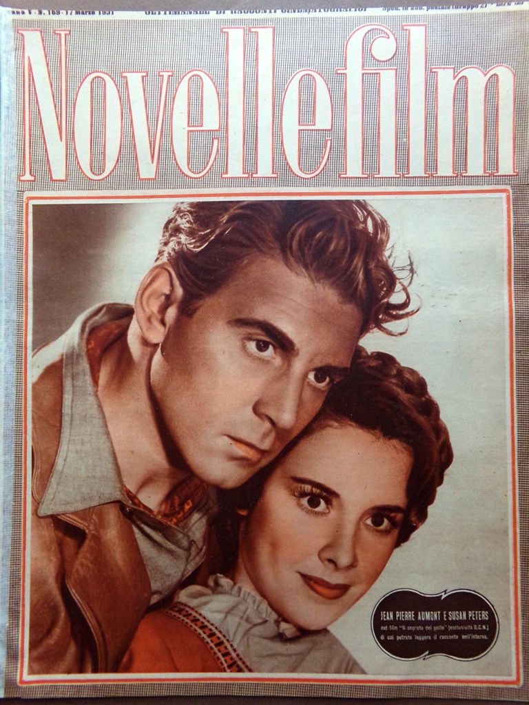 Novelle Film del 17 Marzo 1951 John Wayne Aumont Peters …