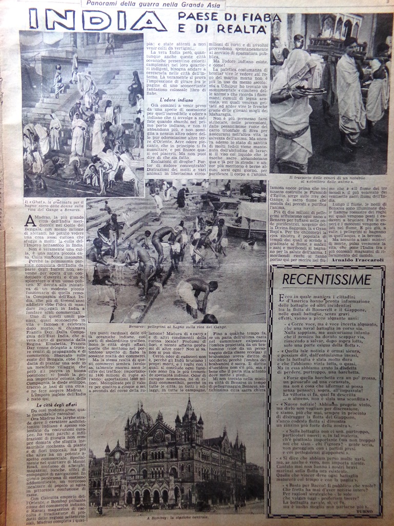 Pagina Anni 40 WW2 india Scuole Giapponesi Cotone Italiano Scintoismo …