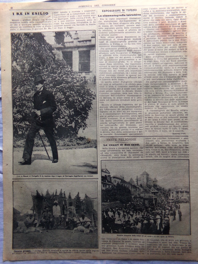 Pagine del 1911 San Gregorio Venezia Annecy Bertelli Manuel di …