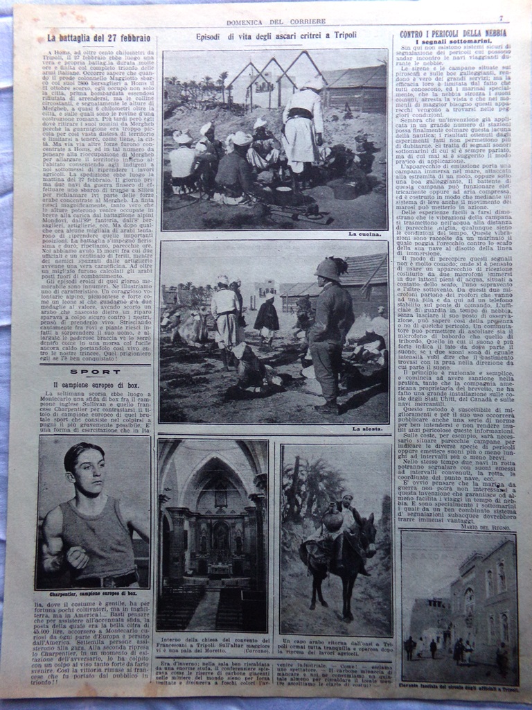 Pagine del 1912 Georges Charpentier Ciancio Aubry Sciopero dei Minatori …
