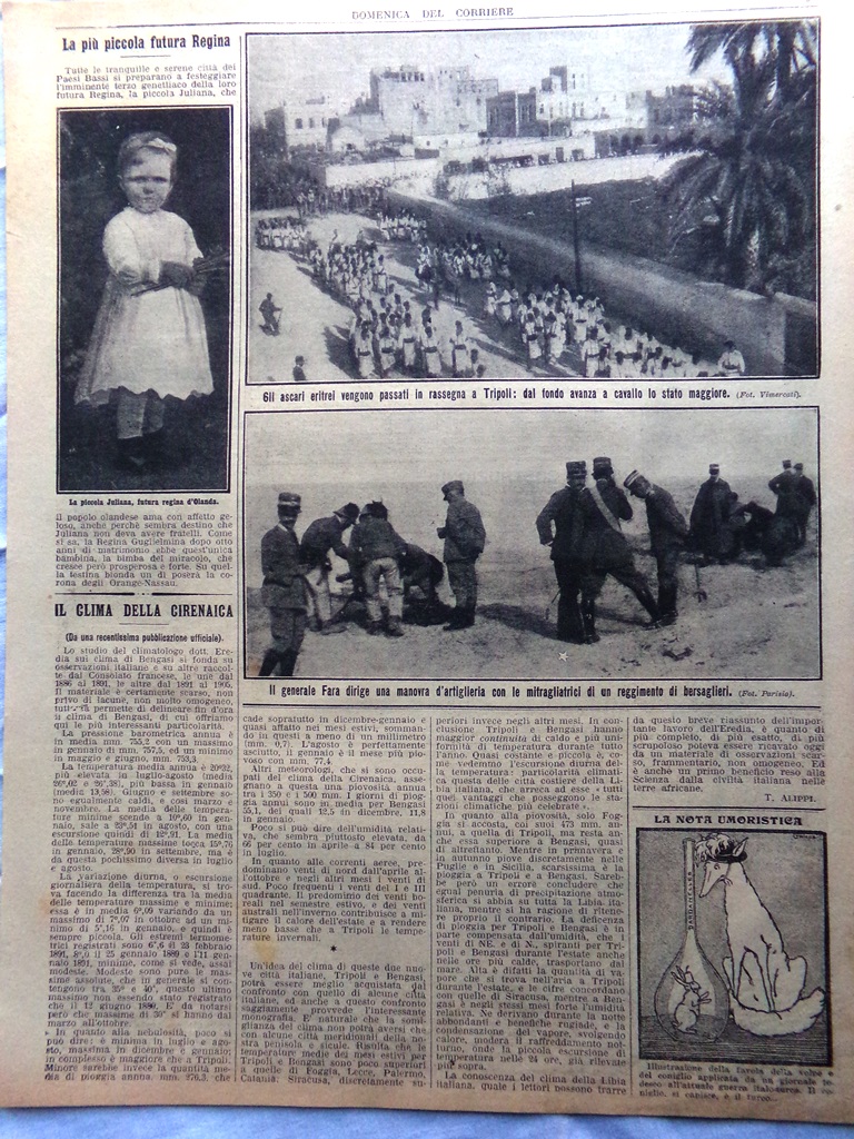 Pagine del 1912 Lingua Etruschi Juliana d'Olanda Opera Berlino Clima …
