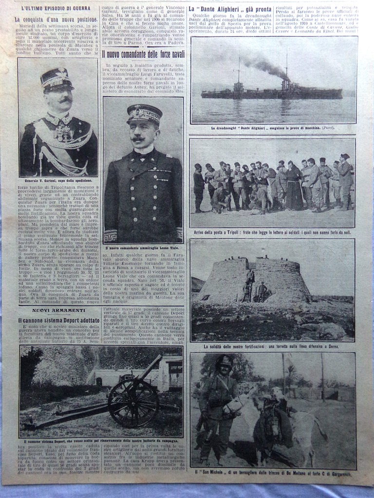 Pagine del 1912 Viale Deport Circolo Messina Villa Aldobrandini Nave …