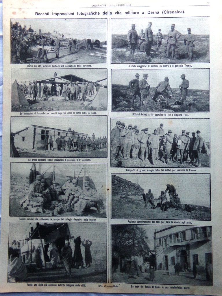 Pagine del 1912 Vita Militare a Derna Coularé de la …