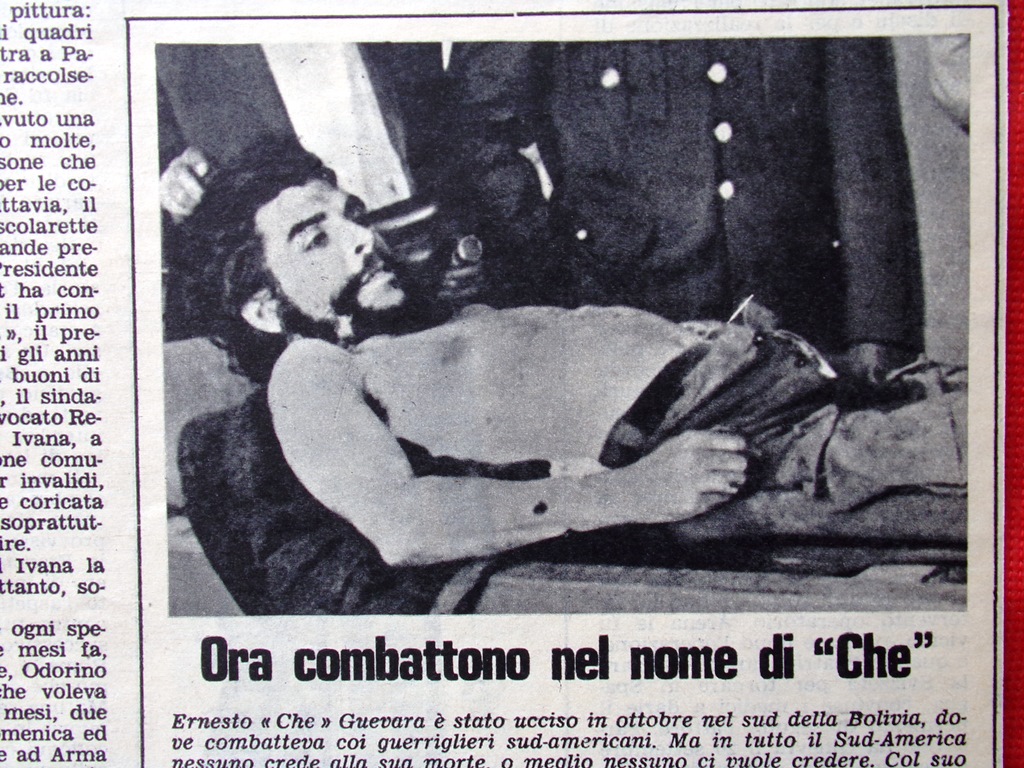 Pagine del 1967 Sommarino Gagliardi Guerriglieri Che Guevara Arena Beatrice
