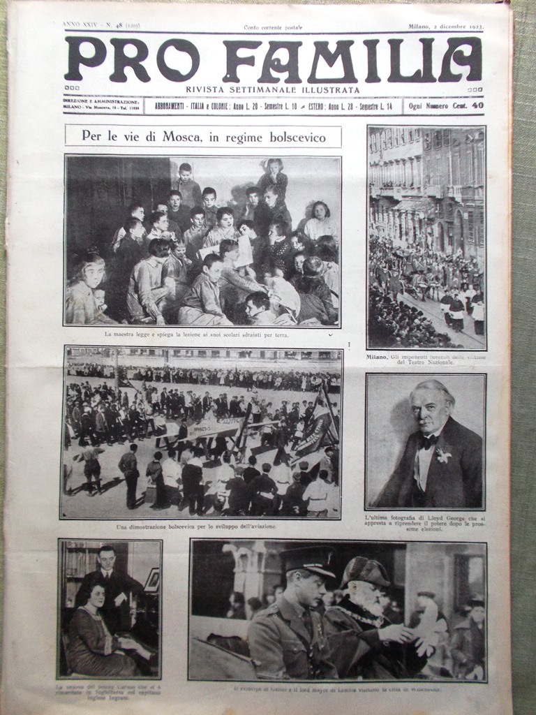 Pro Familia del 2 Dicembre 1923 Breguet Reali Spagna Regime …