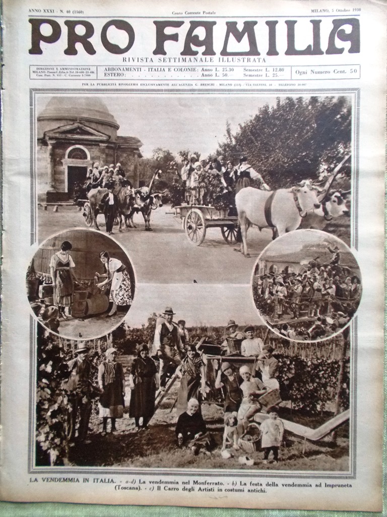 Pro Familia del 5 Ottobre 1930 Indipendenza Belgio Ospedale di …