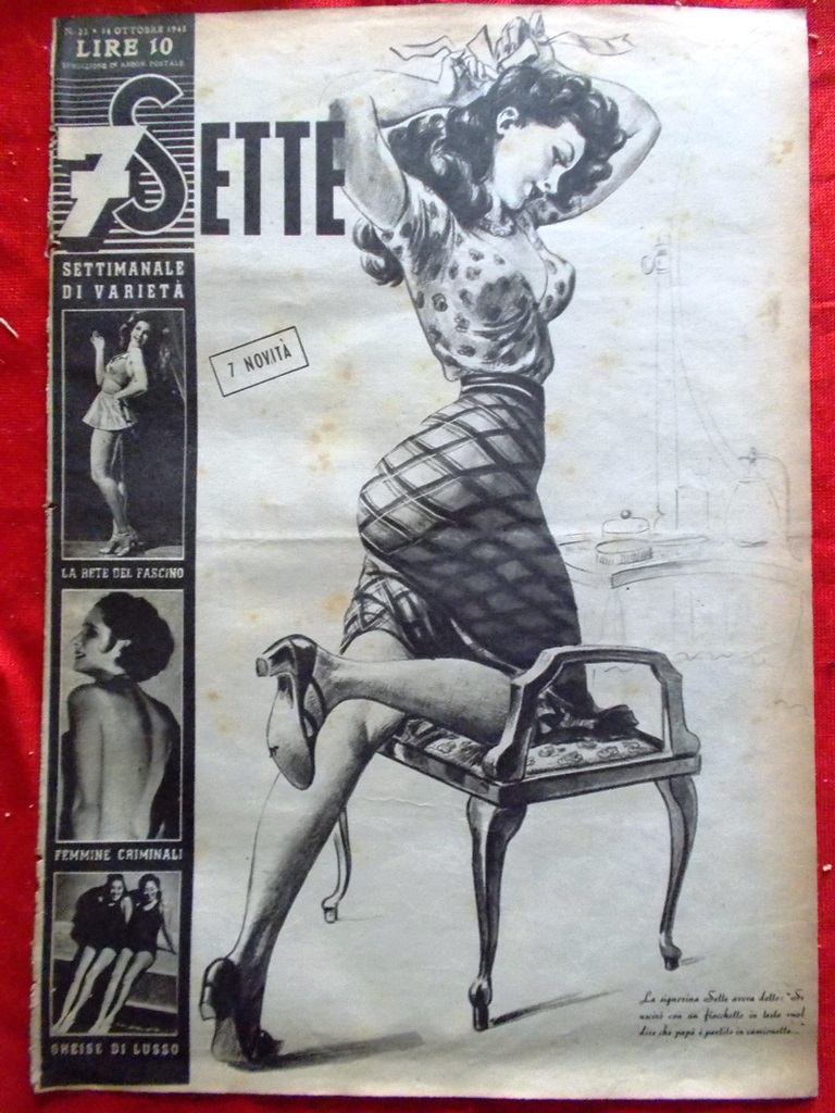 Rivista 7 Sette del 14 Ottobre 1945 Esther Williams Whoopee …