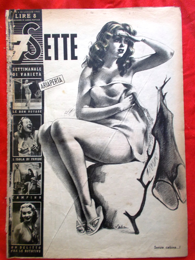 Rivista 7 Sette del 22 Luglio 1945 Darnell Isola di …