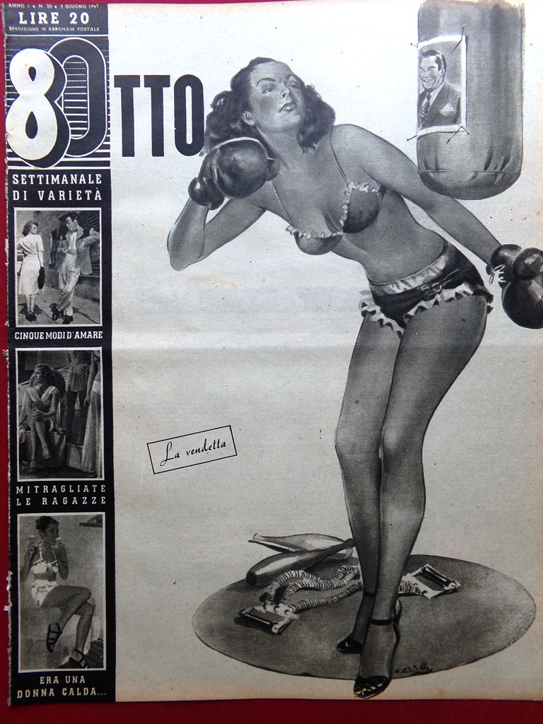 Rivista 8 Otto del 5 Giugno 1947 Syra Calosso Leslie …