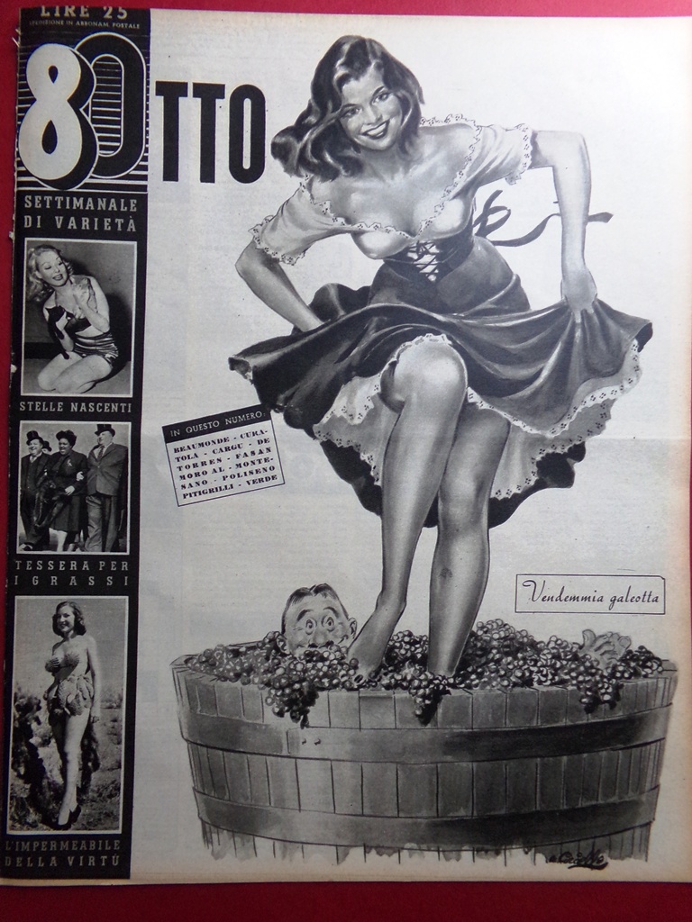 Rivista 8 Otto del 6 Novembre 1947 Burke Wolfe I …