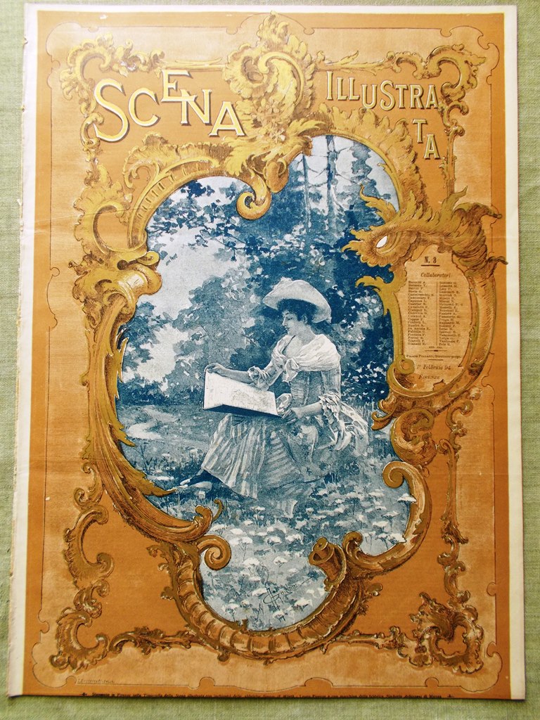 Scena Illustrata 1 Febbraio 1894 Wagner D'Annunzio Magnetismo Plagiari Vaughan