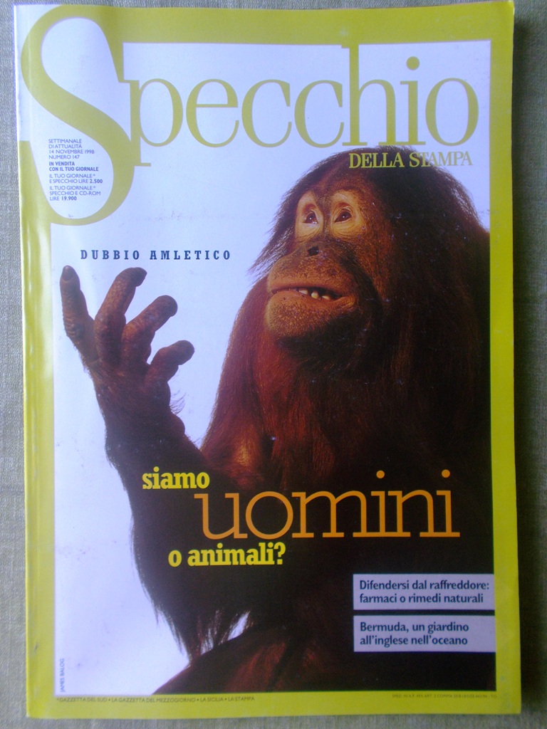 Specchio 14 Novembre 1998 Venaria Reale Triangolo delle Bermude Doonan …