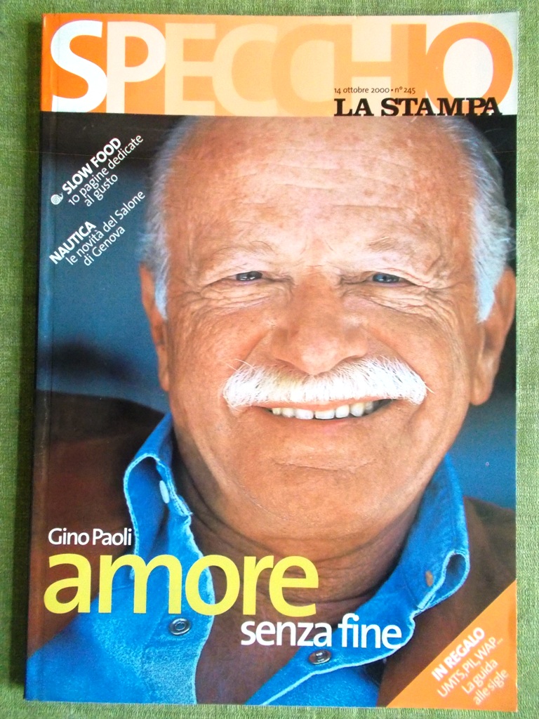 Specchio 14 Ottobre 2000 Bassetti Gino Paoli Anna Nicole Smith …