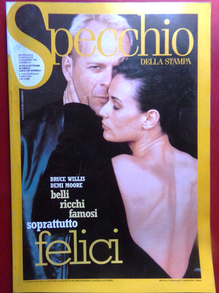 Specchio 2 Novembre 1996 Willis Moore Coppie Cinema Balthus Sofia …