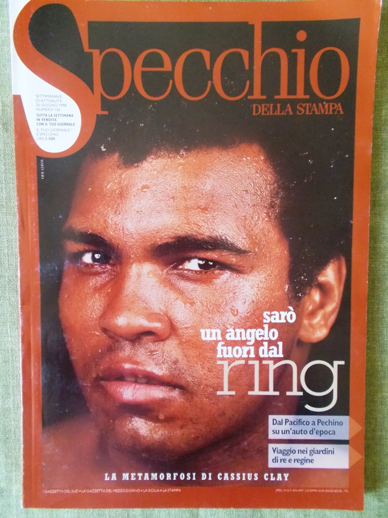 Specchio 20 Giugno 1998 Muhammad Alì Cassius Clay Camilleri Melanie …