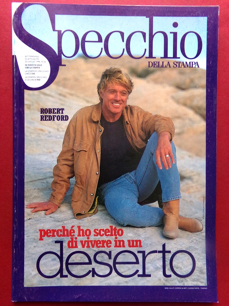 Specchio 20 Luglio 1996 Olimpiadi Atlanta Utah Redford Elefanti Geisha …