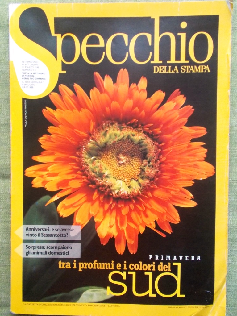 Specchio 21 Marzo 1998 Melanie Griffith Annalisa Minetti Parto in …