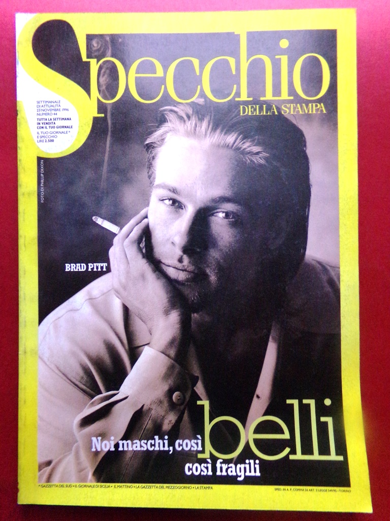 Specchio 23 Novembre 1996 Brad Pitt Alimentazione Dieta Visnù Donne …