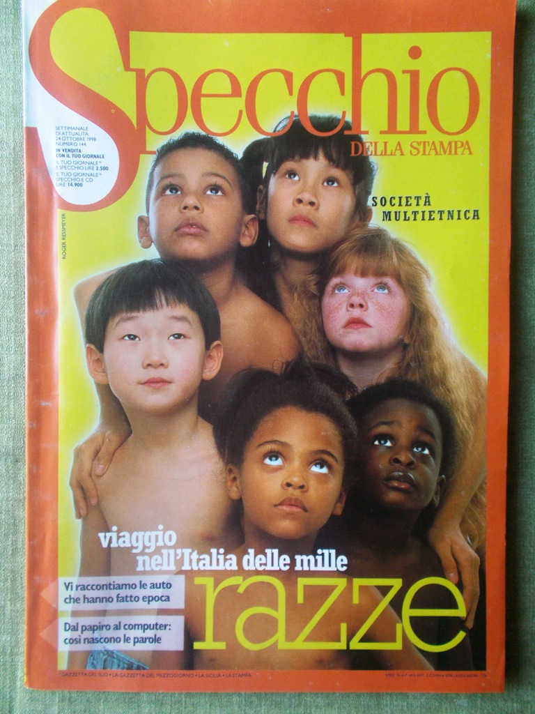 Specchio 24 Ottobre 1998 Storia dell'Automobile Vocabolario Meriem Trompe-l'oeil