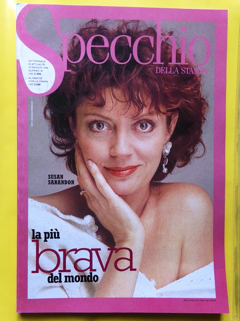 Specchio 25 Maggio 1996 Susan Sarandon Pietroburgo Van Gogh Via …