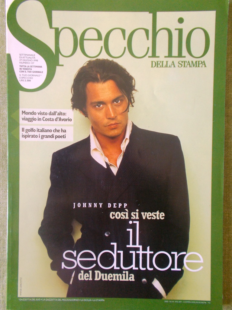 Specchio 27 Giugno 1998 Johnny Depp Michelle Pfeiffer Byron Shelley …