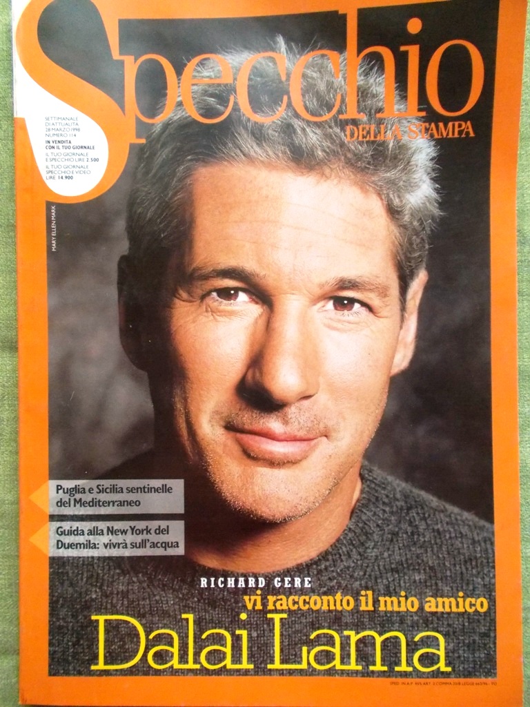 Specchio 28 Marzo 1998 Richard Gere Margherita Buy Mistero Sindone …