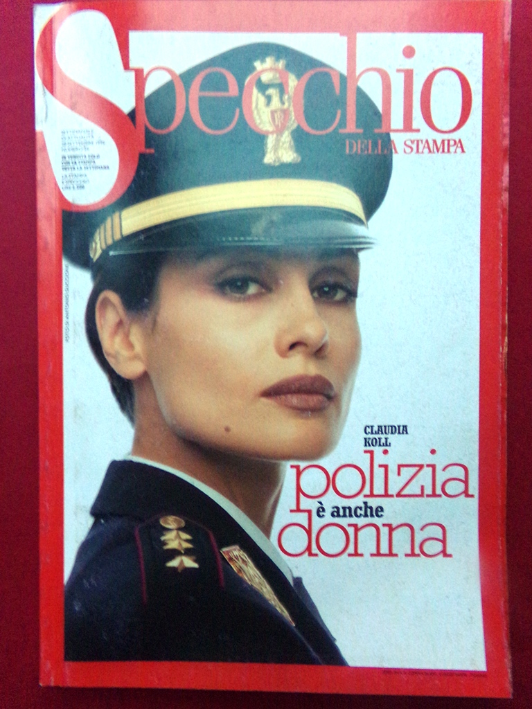 Specchio 28 Settembre 1996 Statua Libertà Claudia Koll Lemuri Lucania …