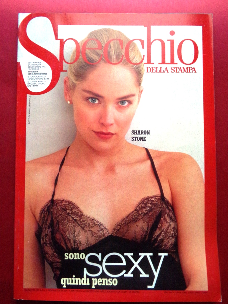 Specchio 30 Novembre 1996 Fabrizio De André Sharon Stone Salerno …