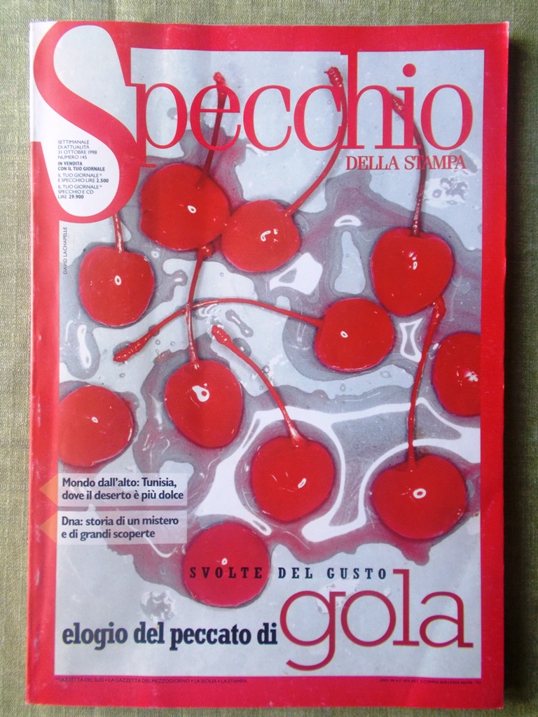 Specchio 31 Ottobre 1998 Olivetti Jackie Onassis Kennedy Ferrè DNA …