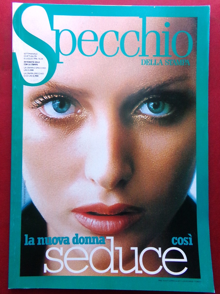 Specchio 6 Luglio 1996 Turismo in Sicilia Francis Bacon Seduzione …