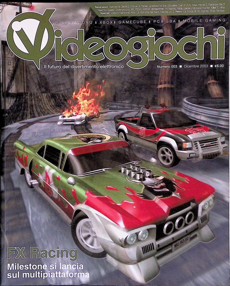 Videogame Dicembre 2003 Final Fantasy Ninja Gaiden Monster Hunter CoD …