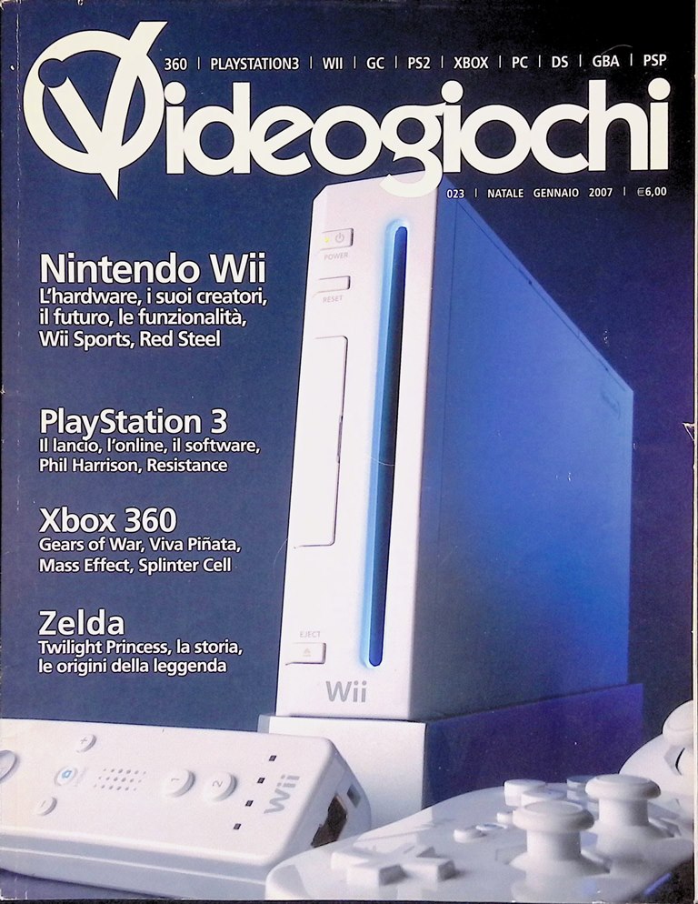 Videogame Natale/Gennaio 2007 Wii Wario Ware Zelda Rainbow Six GTA …