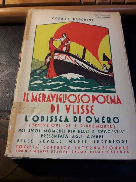 IL MERAVIGLIOSO POEMA DI ULISSE. L'ODISSEA DI OMERO (TRADUZIONE DI …