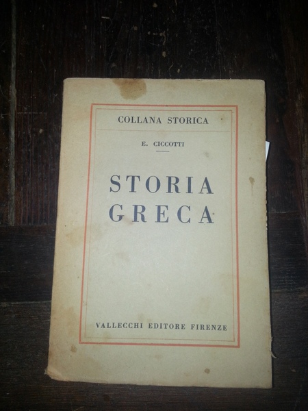 STORIA GRECA